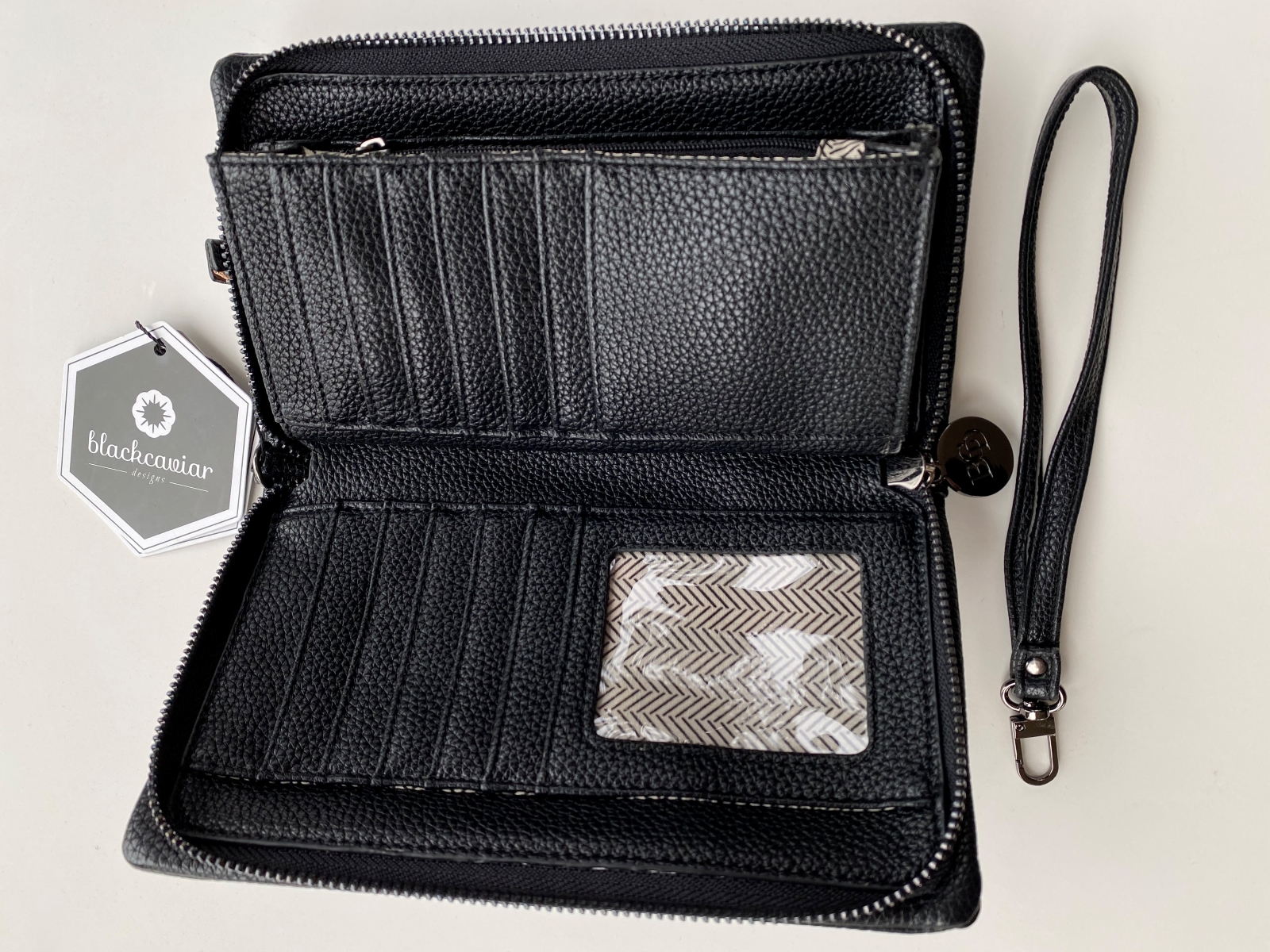 black caviar wallet